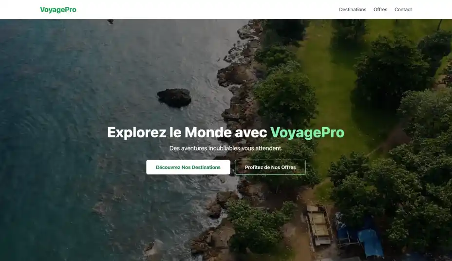 VoyagePro - Agence de Voyage preview